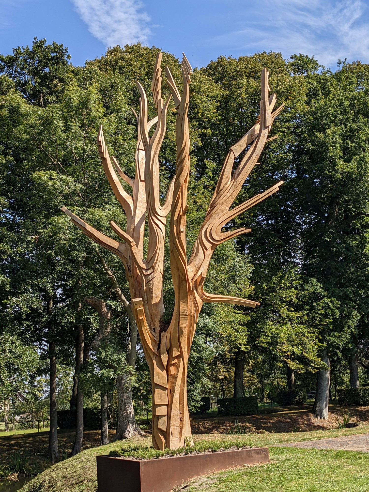 Boomzaagkunst Life Lines No. 7 jeroenBo 2